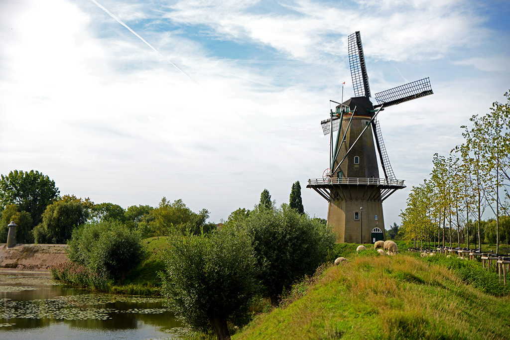 Landschap uit tv-serie Dokter Tinus