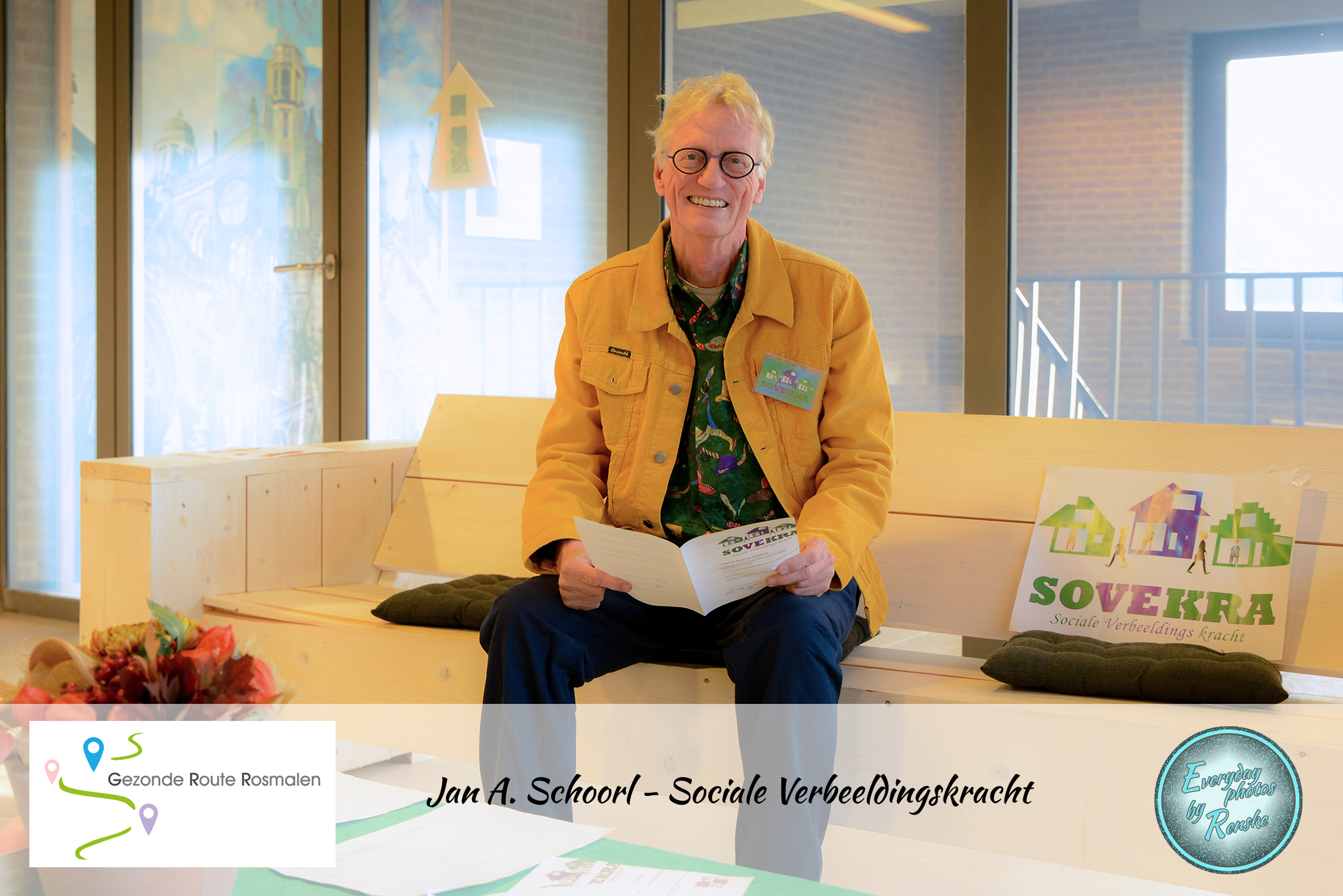 Jan A Schoorl - Sociale Verbeeldingskracht - Gezonde Route Rosmalen 2018